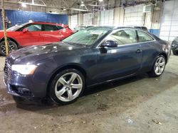 Salvage cars for sale from Copart Woodhaven, MI: 2014 Audi A5 Premium Plus