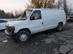 Salvage cars for sale from Copart Portland, OR: 2009 Ford Econoline E250 Van