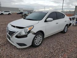 Nissan salvage cars for sale: 2017 Nissan Versa S