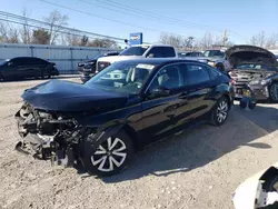 Salvage cars for sale from Copart Walton, KY: 2022 Honda Civic LX
