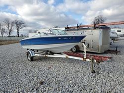 Salvage boats for sale at Wayland, MI auction: 1985 Rinker Boat With Trailer