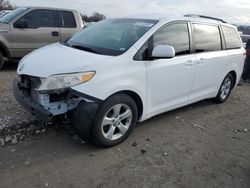 Toyota Sienna LE salvage cars for sale: 2013 Toyota Sienna LE