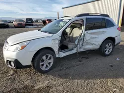 Salvage cars for sale at Helena, MT auction: 2014 Subaru Outback 2.5I Premium