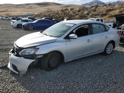 Vehiculos salvage en venta de Copart Reno, NV: 2017 Nissan Sentra S