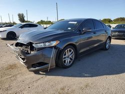 Salvage cars for sale at Miami, FL auction: 2016 Ford Fusion SE