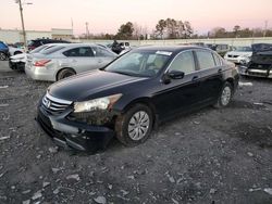 Salvage cars for sale from Copart Montgomery, AL: 2012 Honda Accord LX