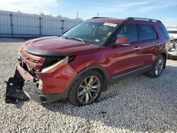 Salvage cars for sale from Copart San Antonio, TX: 2013 Ford Explorer Limited