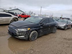 Ford salvage cars for sale: 2017 Ford Fusion SE Hybrid