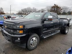 Salvage trucks for sale at Moraine, OH auction: 2017 Chevrolet Silverado K3500 LTZ