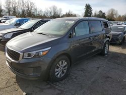 Salvage cars for sale at Portland, OR auction: 2016 KIA Sedona LX