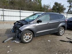 Salvage cars for sale at Hampton, VA auction: 2018 Ford Escape SE