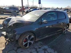 Volkswagen GTI salvage cars for sale: 2015 Volkswagen GTI