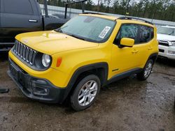 Jeep salvage cars for sale: 2017 Jeep Renegade Latitude