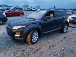Land Rover Range Rover salvage cars for sale: 2015 Land Rover Range Rover Evoque Pure
