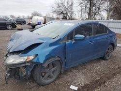 Vehiculos salvage en venta de Copart London, ON: 2015 Honda Civic LX