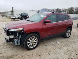 2016 Jeep Cherokee Limited en venta en New Braunfels, TX