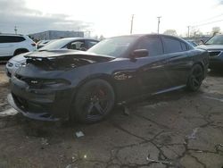 Salvage cars for sale from Copart Chicago Heights, IL: 2016 Dodge Charger SRT Hellcat
