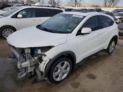 Honda HR-V EX salvage cars for sale: 2016 Honda HR-V EX