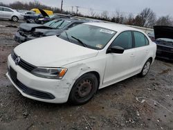 Salvage cars for sale at Hillsborough, NJ auction: 2011 Volkswagen Jetta Base