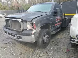 Salvage cars for sale from Copart Waldorf, MD: 2006 Ford F550 Super Duty