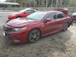 Salvage cars for sale at Savannah, GA auction: 2018 Toyota Camry L