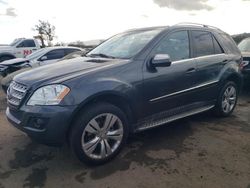 Salvage cars for sale at San Martin, CA auction: 2010 Mercedes-Benz ML 350