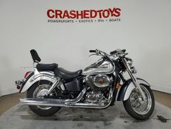Salvage motorcycles for sale at Dallas, TX auction: 2003 Honda VT750 CDC
