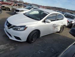 Salvage cars for sale from Copart Cahokia Heights, IL: 2016 Nissan Sentra S