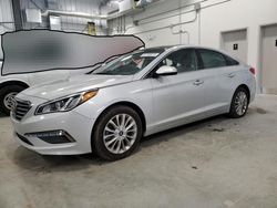Salvage cars for sale from Copart Ontario Auction, ON: 2015 Hyundai Sonata Sport
