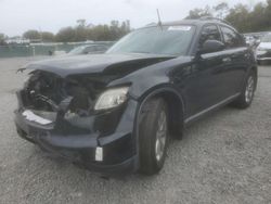 Infiniti FX35 salvage cars for sale: 2007 Infiniti FX35