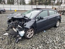 Chevrolet Cruze LT salvage cars for sale: 2017 Chevrolet Cruze LT