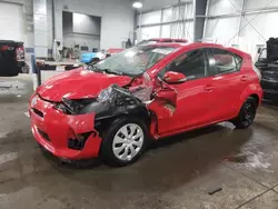 Salvage cars for sale from Copart Ham Lake, MN: 2012 Toyota Prius C