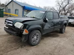 Salvage cars for sale from Copart Wichita, KS: 2006 Toyota Tundra Double Cab SR5