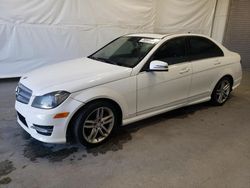 Salvage cars for sale from Copart Dunn, NC: 2014 Mercedes-Benz C 250