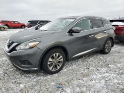Salvage cars for sale at Wayland, MI auction: 2015 Nissan Murano S