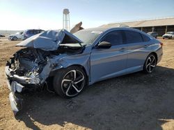 Salvage cars for sale at Phoenix, AZ auction: 2022 Honda Accord Sport SE