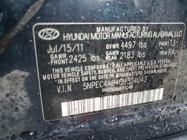 2012 Hyundai Sonata SE