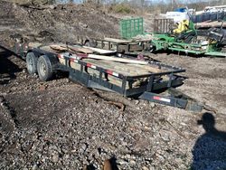 Salvage trucks for sale at Hueytown, AL auction: 2005 Trail King Flat
