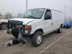 Vehiculos salvage en venta de Copart Moraine, OH: 2013 Ford Econoline E250 Van