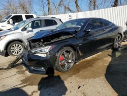Salvage cars for sale from Copart Bridgeton, MO: 2019 Infiniti Q60 RED Sport 400