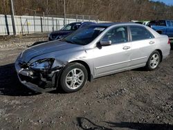 Salvage cars for sale at Hurricane, WV auction: 2007 Honda Accord EX