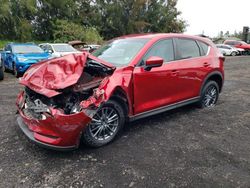 Mazda salvage cars for sale: 2017 Mazda CX-5 Sport