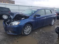 Salvage cars for sale from Copart Kansas City, KS: 2019 Nissan Sentra S