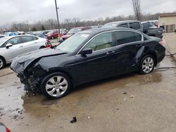 Salvage cars for sale from Copart Louisville, KY: 2009 Honda Accord EXL