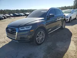 Salvage cars for sale from Copart Harleyville, SC: 2018 Audi Q5 Prestige
