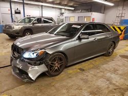 Salvage cars for sale at Dyer, IN auction: 2016 Mercedes-Benz E 350 4matic