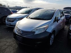 Salvage cars for sale at Martinez, CA auction: 2014 Nissan Versa Note S