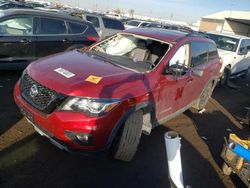 Salvage cars for sale at Brighton, CO auction: 2020 Nissan Pathfinder SL