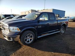 Salvage cars for sale from Copart Woodhaven, MI: 2016 Dodge 1500 Laramie