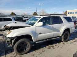 Salvage cars for sale from Copart Littleton, CO: 2008 Toyota 4runner SR5